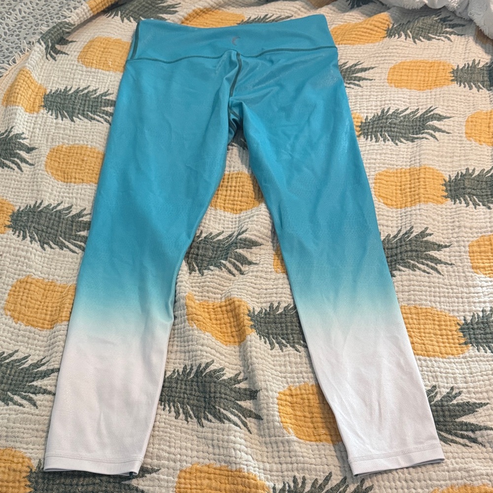 Zyia Teal Ombré  Leggings